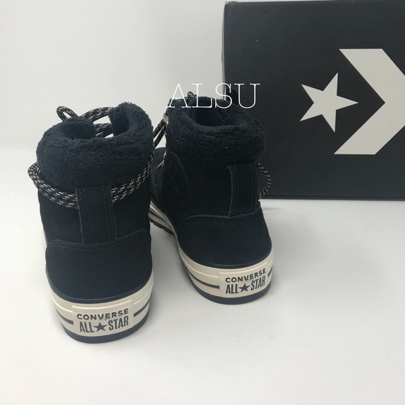 Converse Ctas Embers Boot Hi Suede Black W AUTHENT - Picture 4 of 8